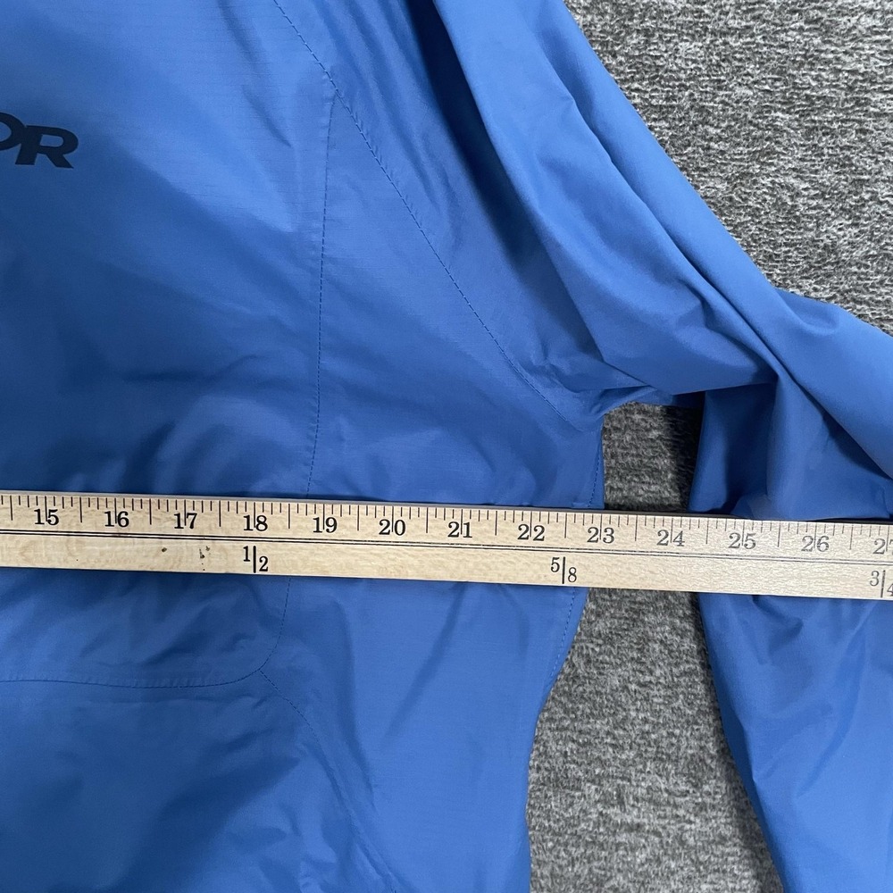 Outdoor Research Apollo Jacket Womens XL Blue Ventia Waterproof Rain Hooded - Picture 5 of 9